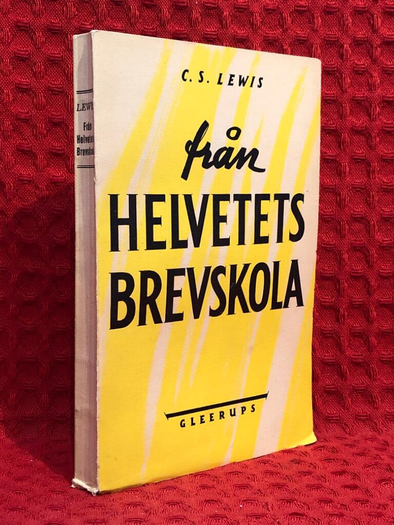 Från helvetets brevskola av C S Lewis - omslag
