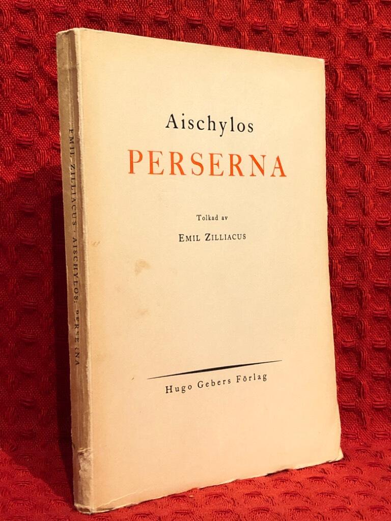 Perserna av Aischylos - omslag
