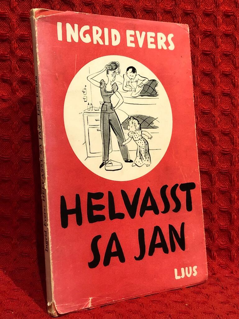 Helvasst sa jan av Ingrid Evers - omslag
