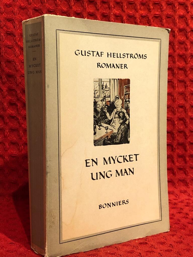 En mycket ung man av Gustaf Hellström - omslag