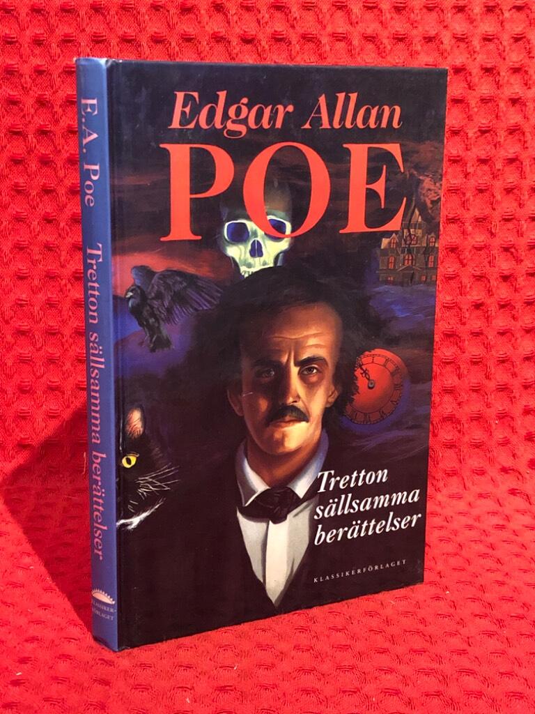Tretton sällsamma berättelser av Edgar Allan Poe - omslag