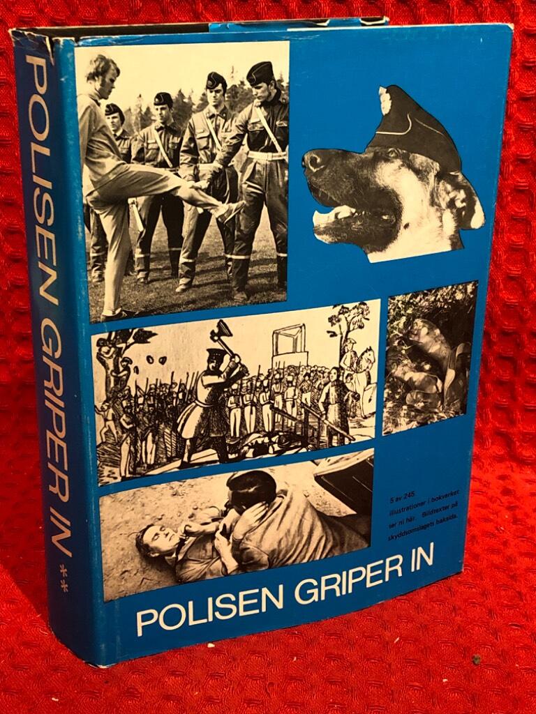 Polisen griper in av Carl Olof Bernhardsson - omslag