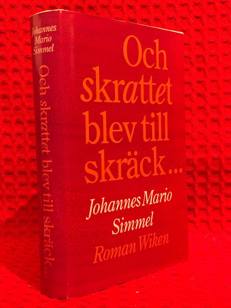 Och skrattet blev till skräck- : [roman] av Johannes Mario Simmel - omslag
