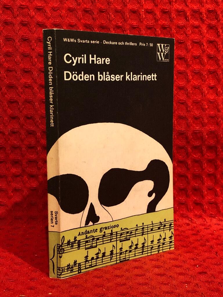 Döden blåser klarinett av Cyril Hare - omslag