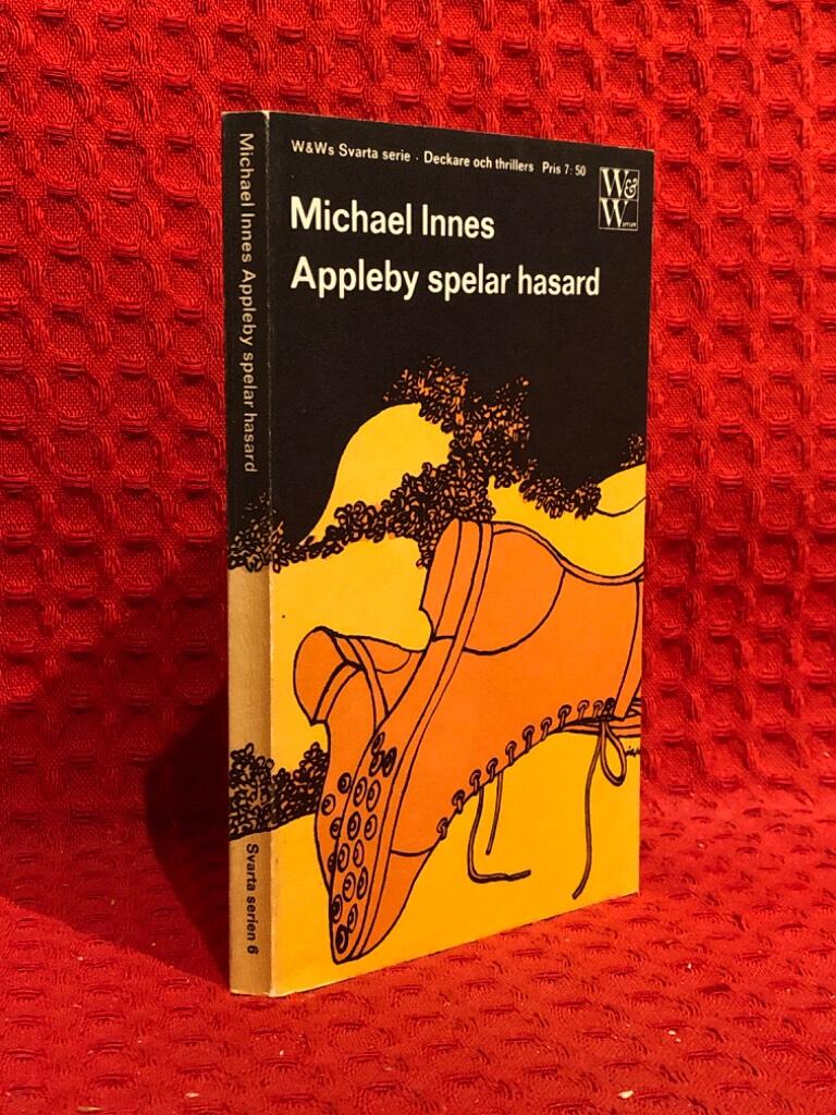 Appleby spelar hasard av Micheal Innes - omslag