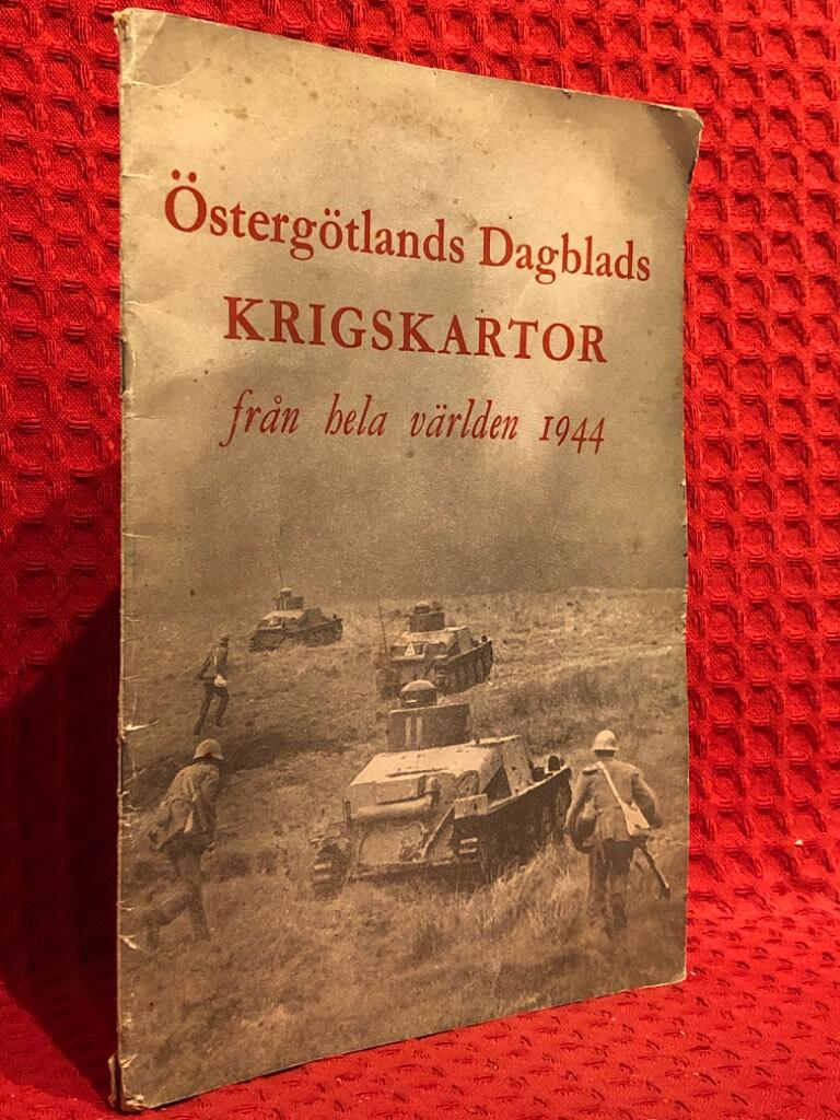 Krigskartor från hela världen av Östergötlands Dagblad - omslag