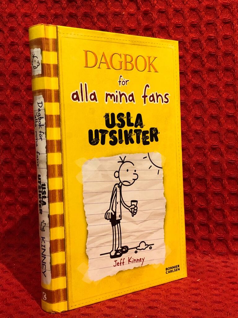 Dagbok för alla mina fans - usla utsikter av Jeff Kinney - omslag