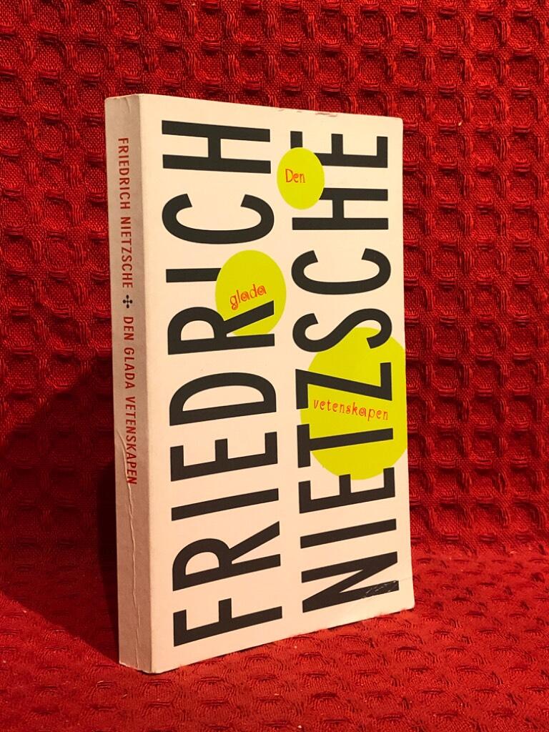 Den glada vetenskapen av Friedrich Nietzsche - omslag
