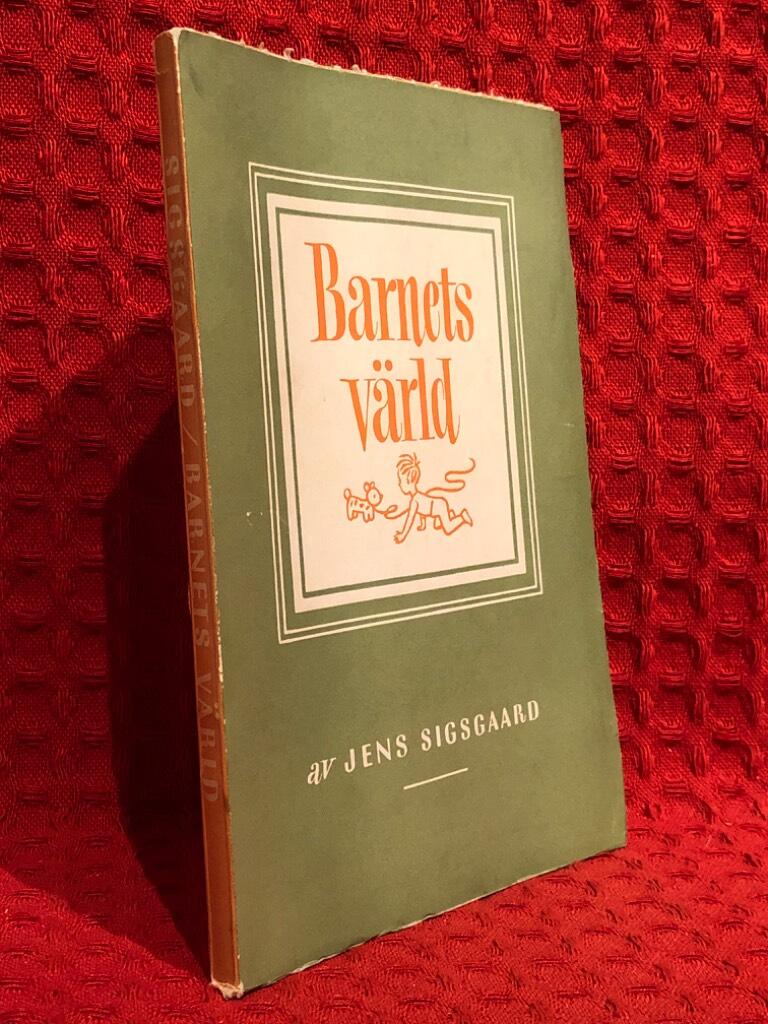 Barnets värld av Jens Sigsgaard - omslag