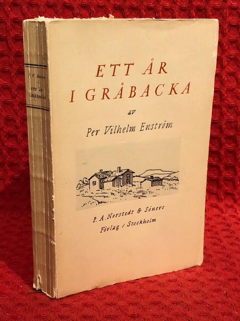 Ett år i Gråbacka av Per Vilhelm Enström - omslag
