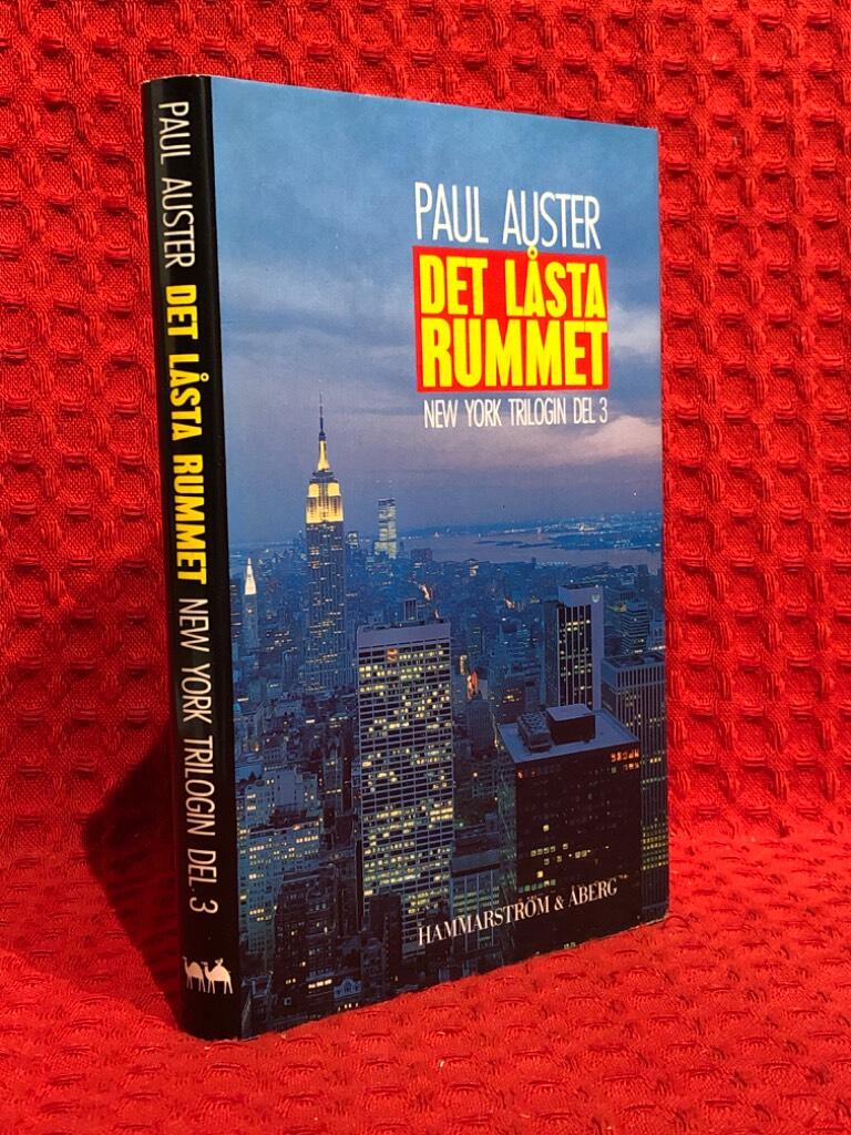 Det låsta rummet av Paul Auster - omslag