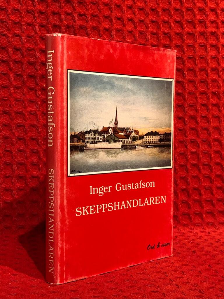 Skeppshandlaren av Inger Gustafson - omslag
