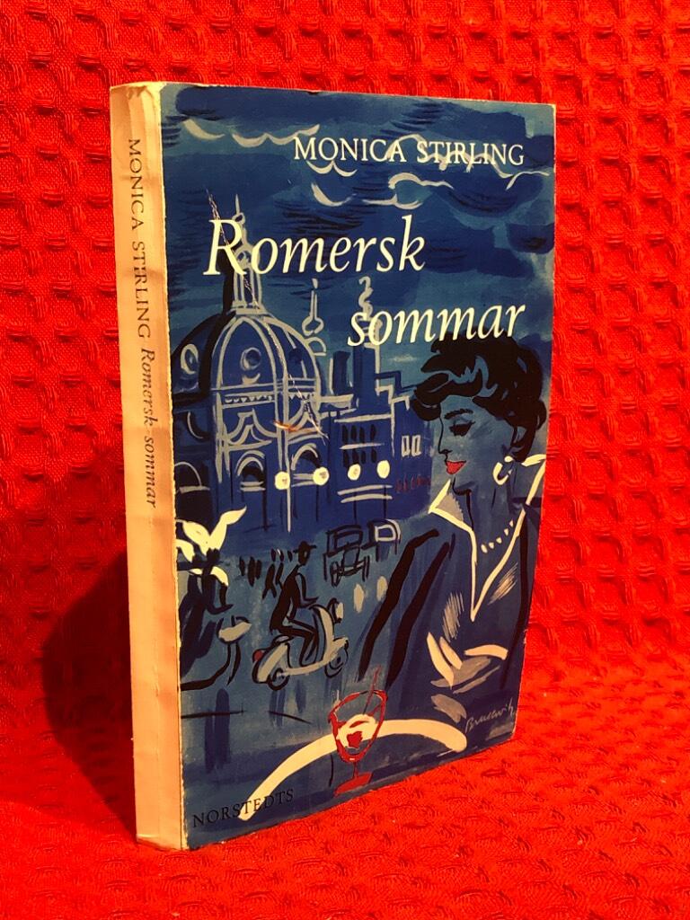 Romersk sommar av Monica Stirling - omslag
