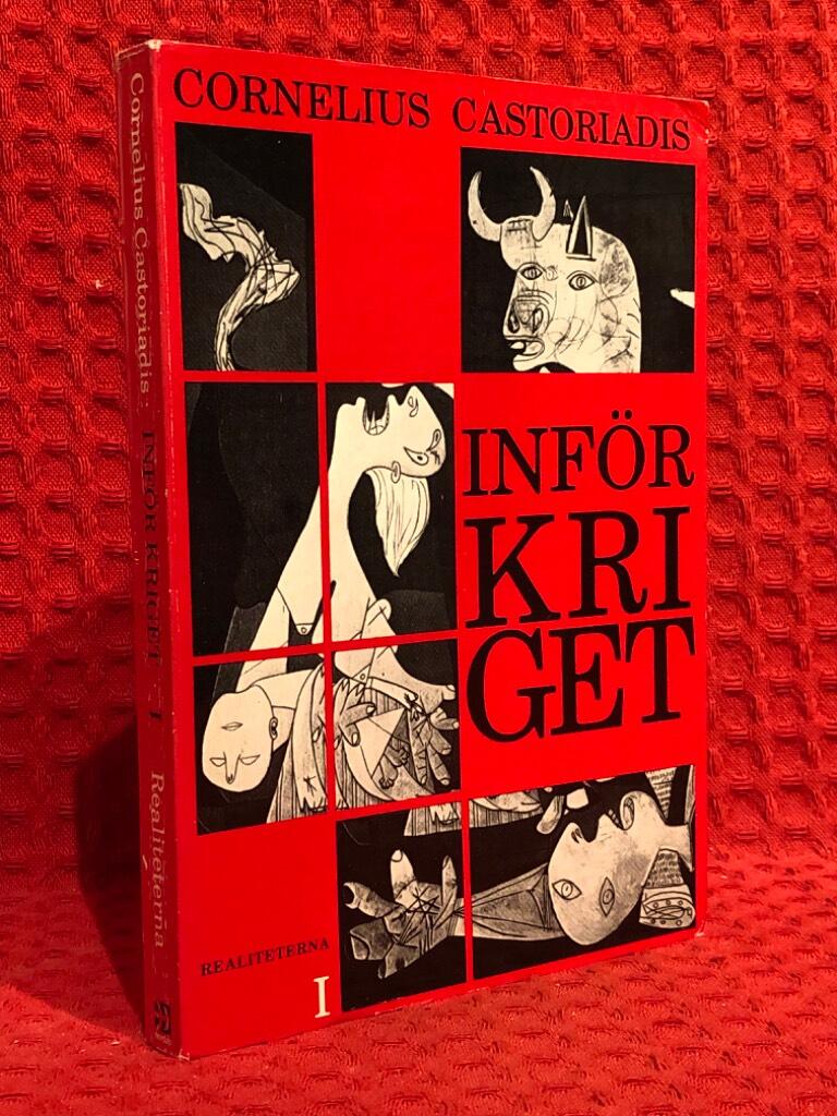 Inför kriget av Cornelius Castoriadis - omslag
