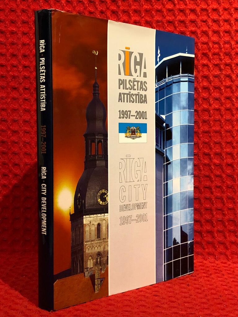 Riga Pilsetas Attistiba 1997-2001 - omslag
