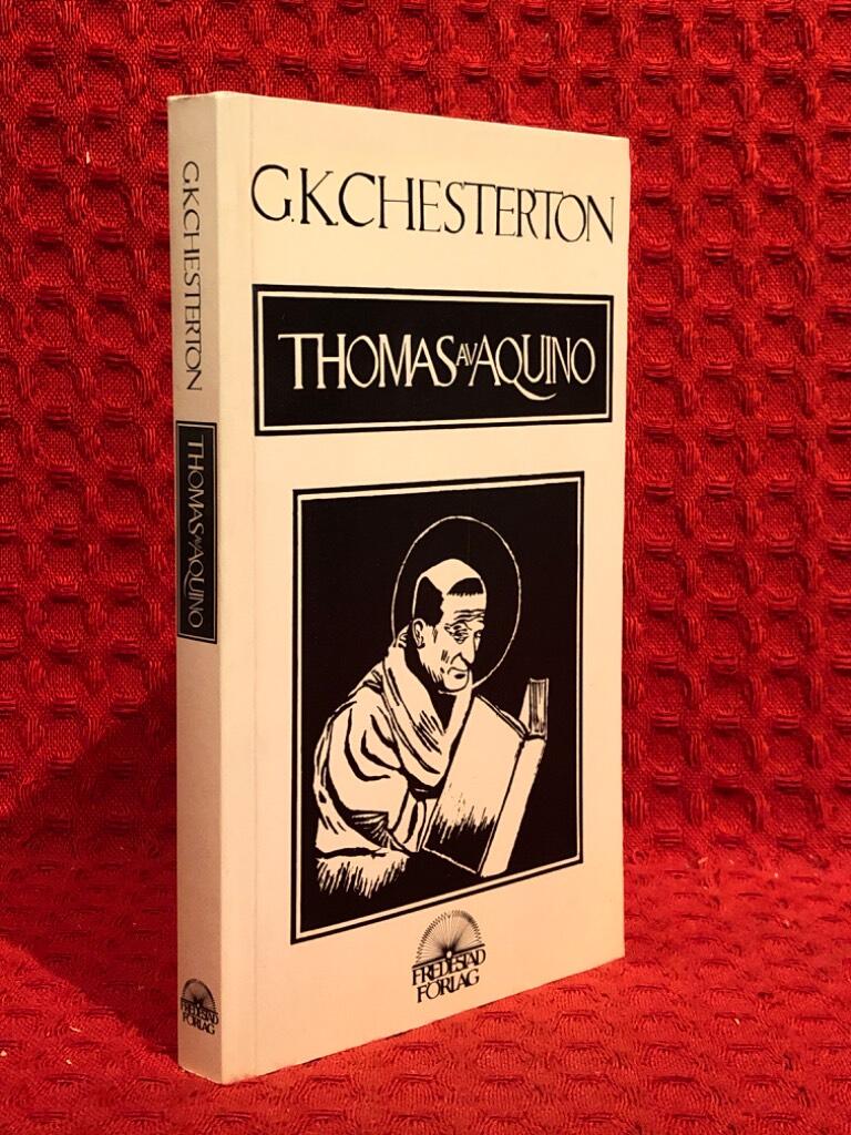 Thomas av Aquino av G. K. Chesterton - omslag
