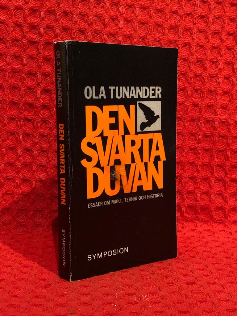 Den svarta duvan av Ola Tunander - omslag