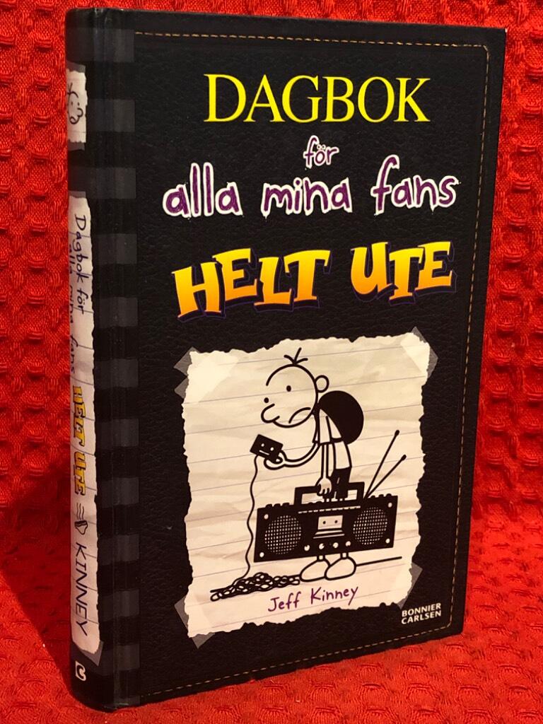 Helt ute av Jeff Kinney - omslag