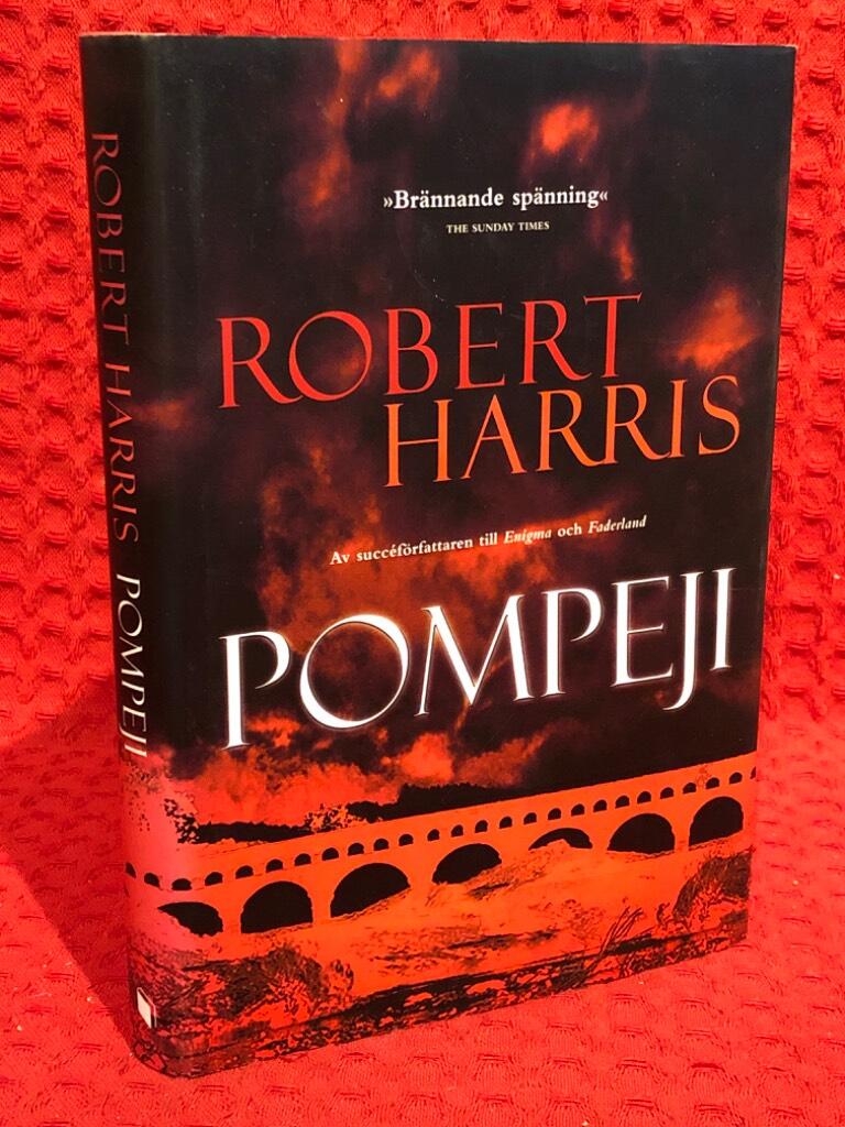 Pompeji av Robert Harris - omslag