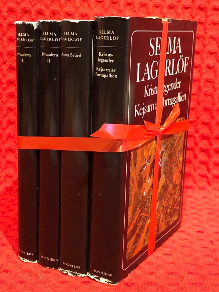 Bokpaket: 4 st Selma Lagerlöf av Selma Lagerlöf - omslag