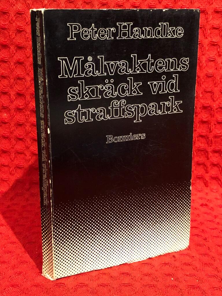 Målvaktens skräck vid straffspark av Peter Handke - omslag