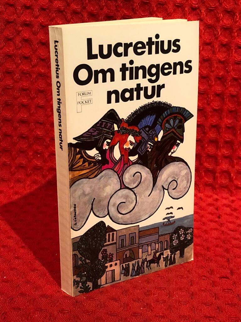 Om tingens natur av Titus Lucretius Carus - omslag