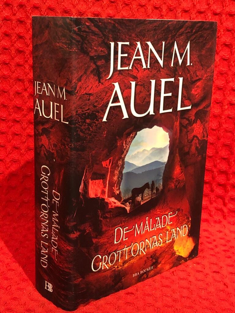 De målade grottornas land av Jean M. Auel - omslag