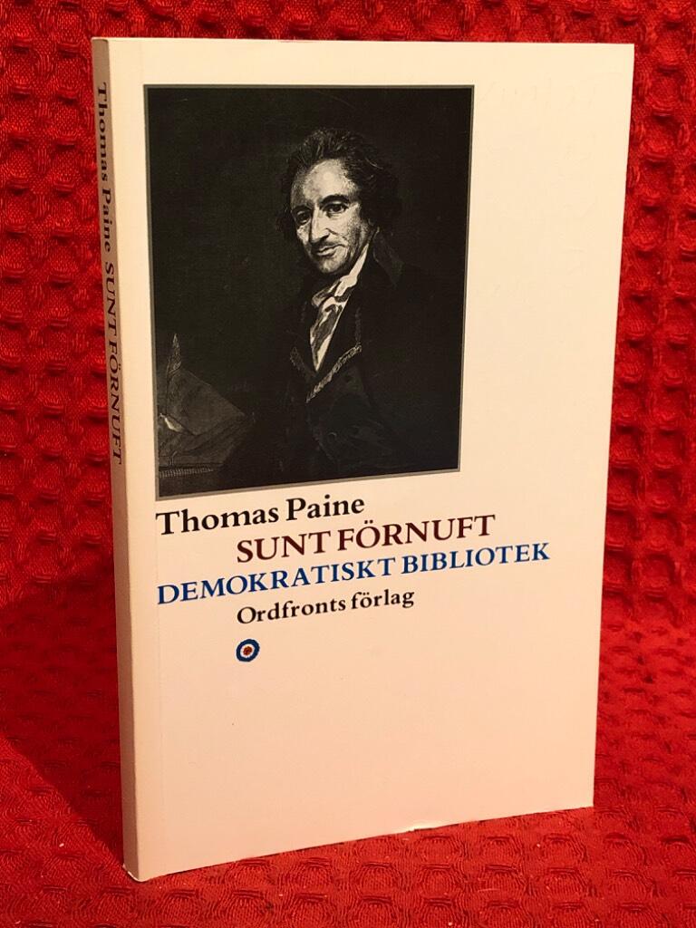 Sunt förnuft av Thomas Paine - omslag