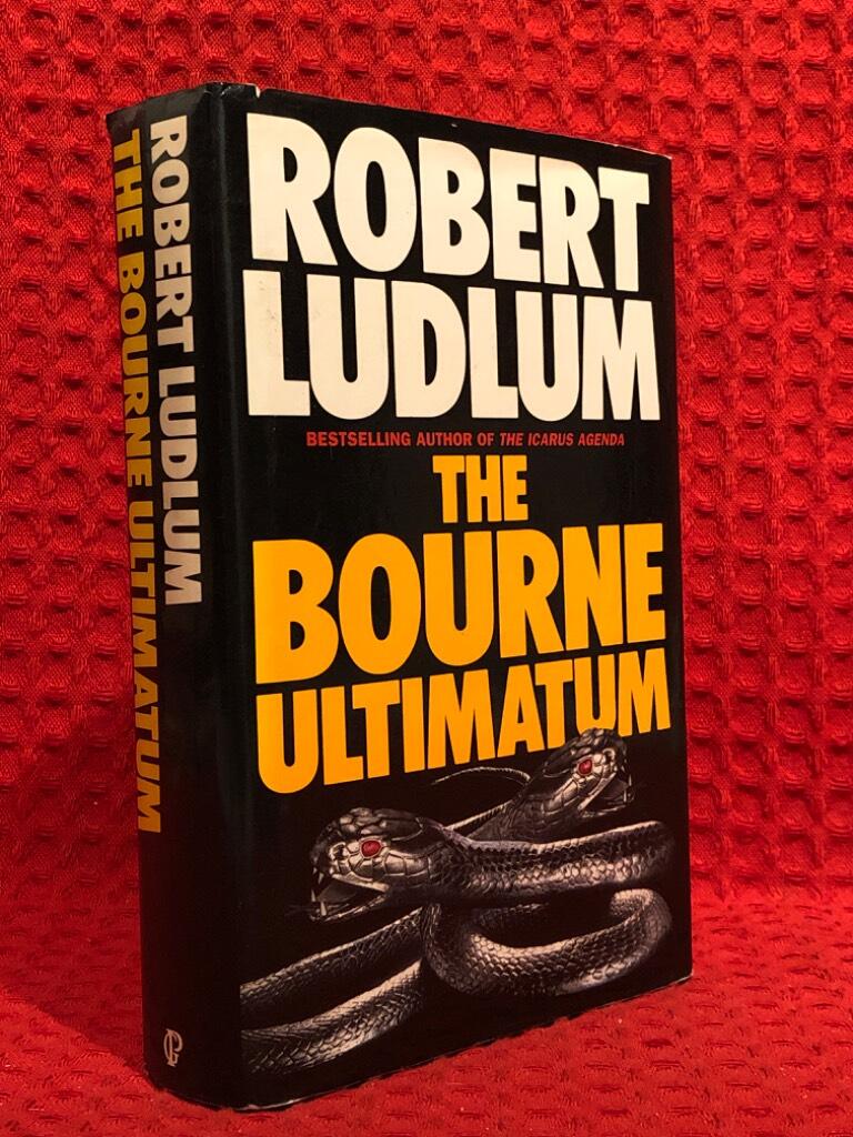The bourne ultimatum av Robert Ludlum - omslag