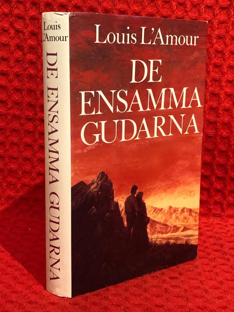 De ensamma gudarna av Louis LAmour - omslag