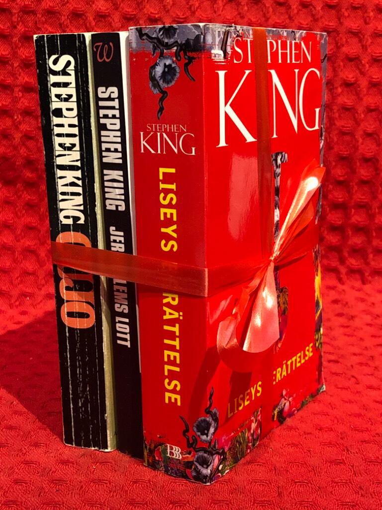 Bokpaket: 3st Stephen King-böcker av Stephen King - omslag