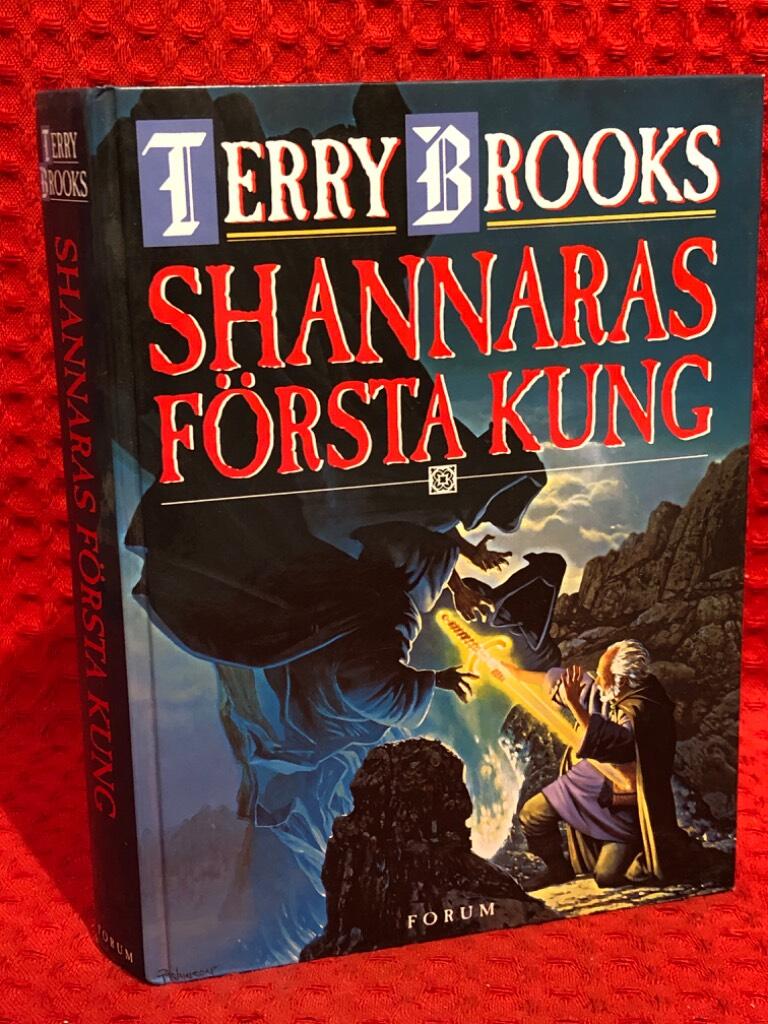 Shannaras första kung av Terry Brooks - omslag