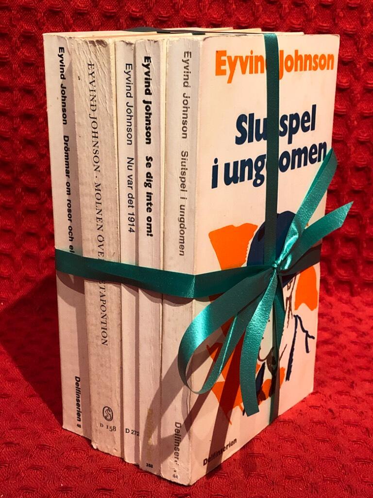 Bokpaket: 5st Eyvind Johnson av Eyvind Johnson - omslag