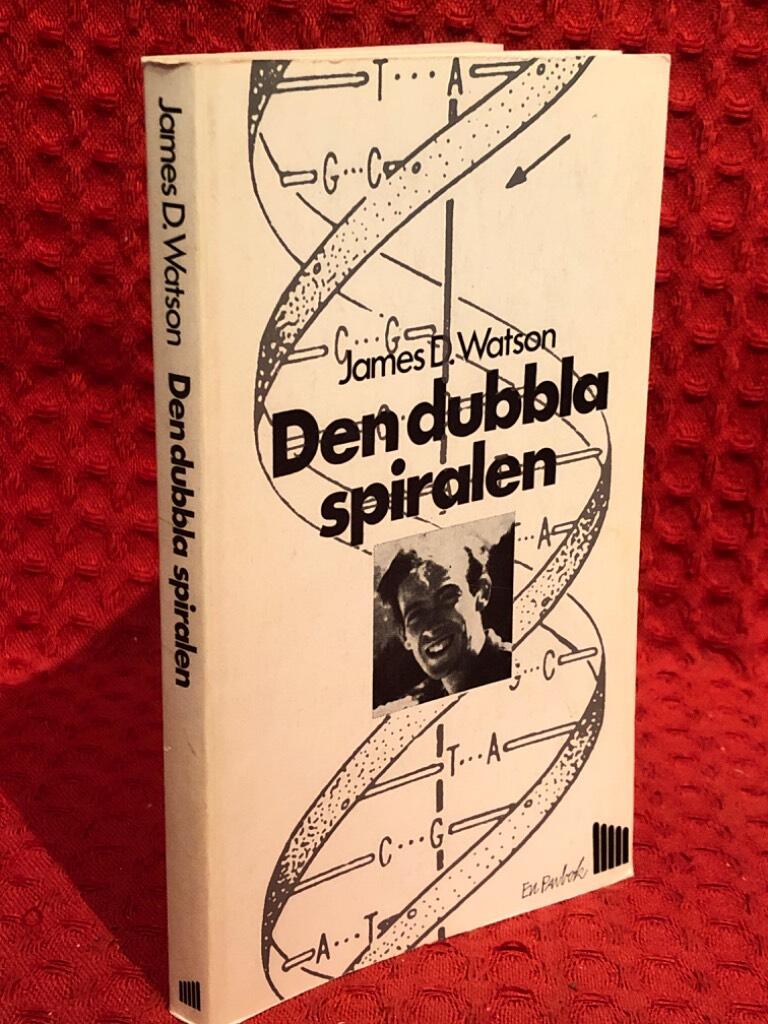 Den dubbla spiralen av James D Watson - omslag
