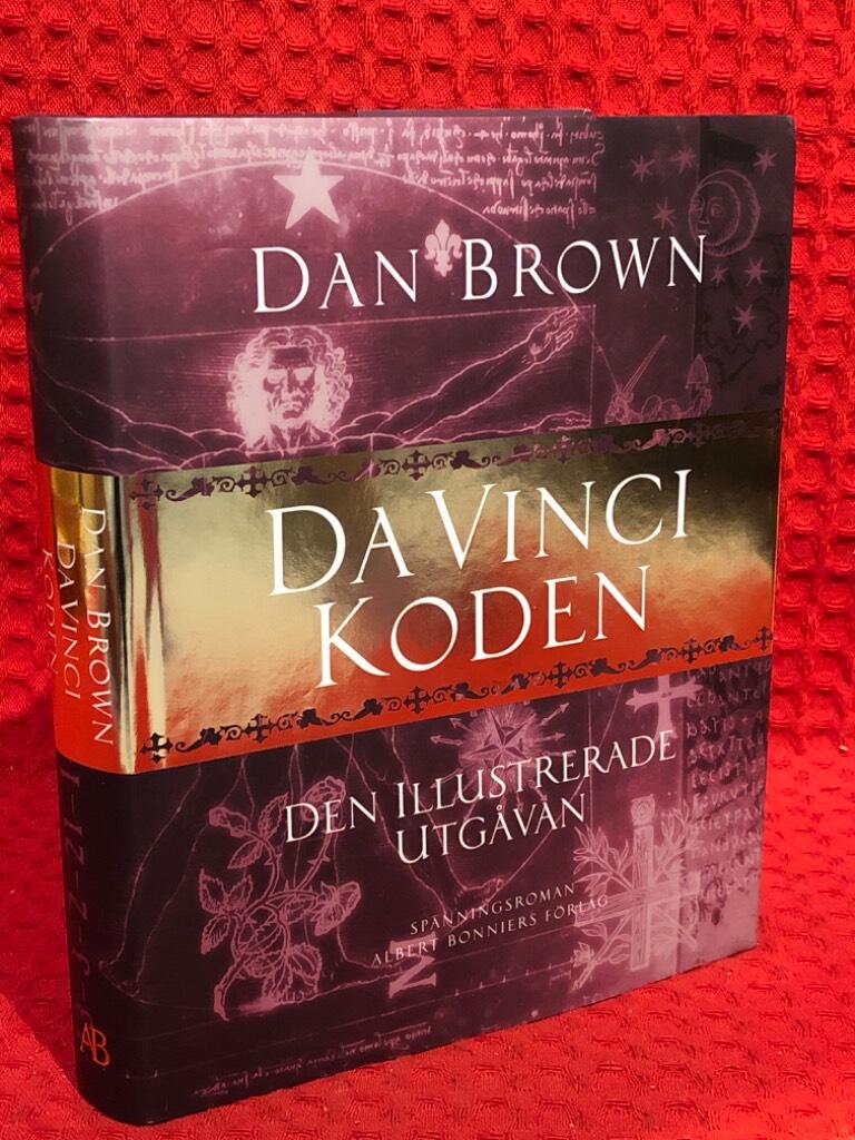 Da Vinci-koden av Dan Brown - omslag