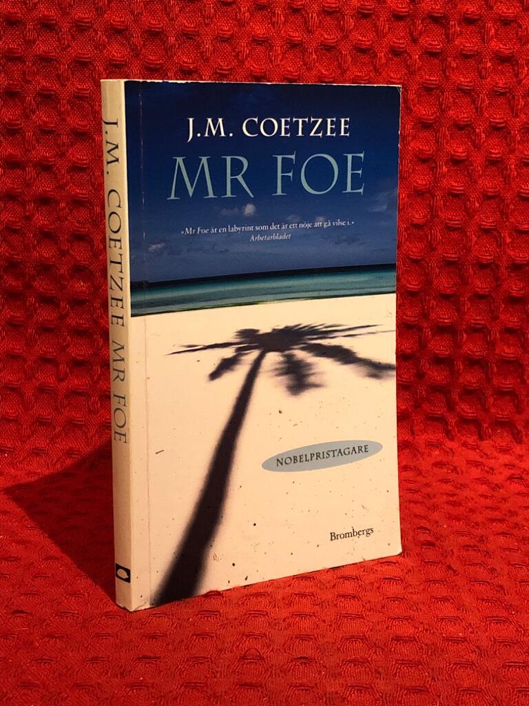 Mr Foe av J.M. Coetzee - omslag