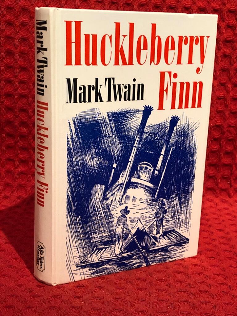 Huckleberry Finns äventyr av Mark Twain - omslag