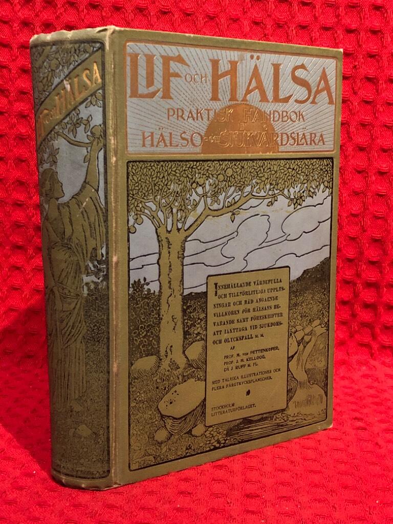 Lif och hälsa - praktisk handbok i hälso- och sjukvårdslära - omslag