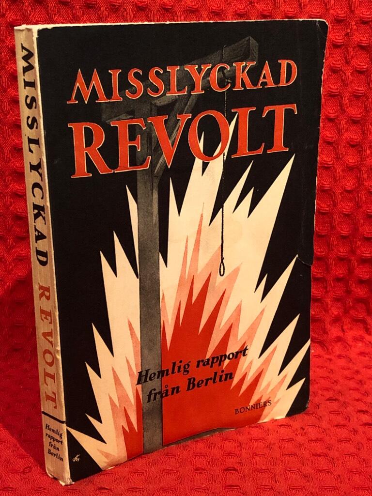 Misslyckad revolt - omslag