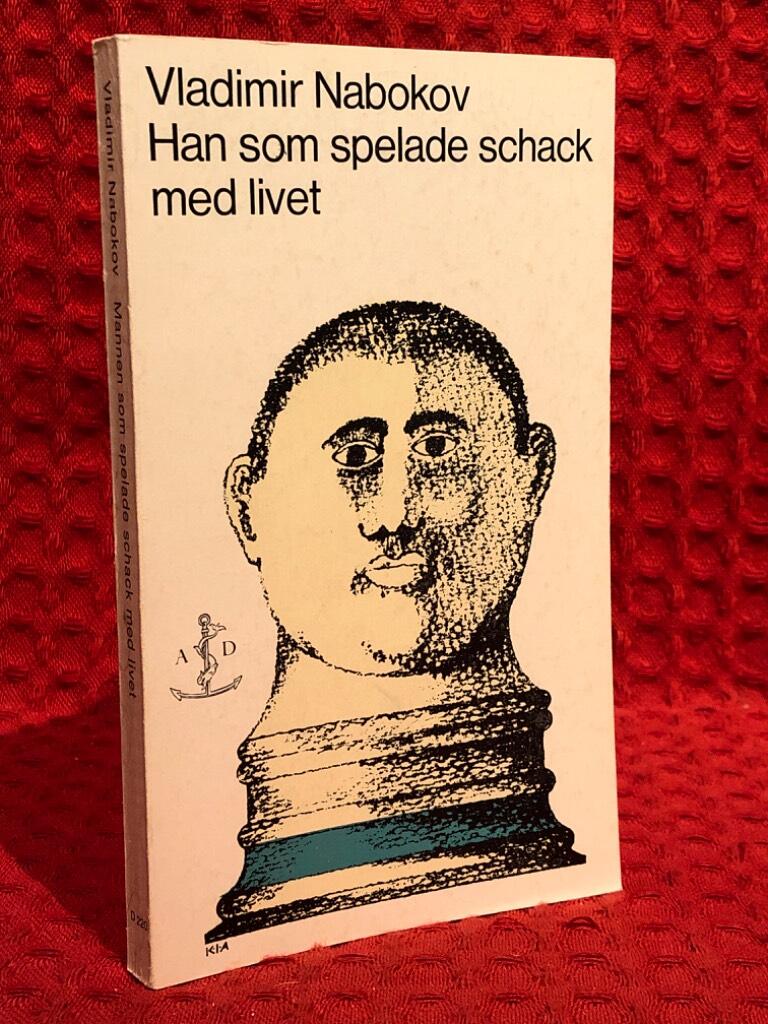 Han som spelade schack med livet av Vladimir Nabokov - omslag