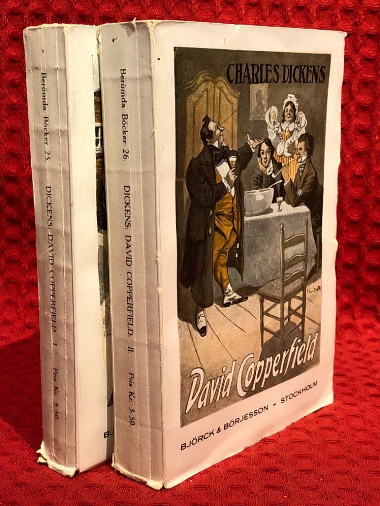 David Copperfield del 1-2 av Charles Dickens - omslag