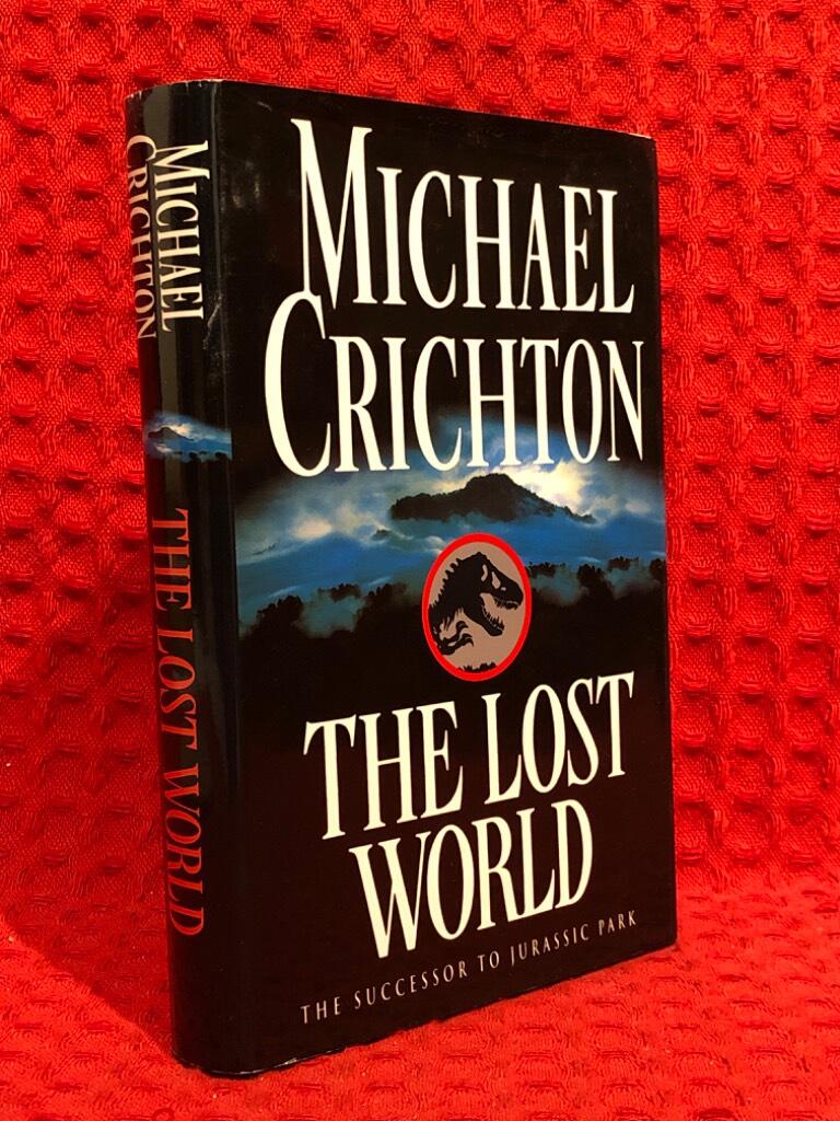 The lost world av Micheal Crichton - omslag