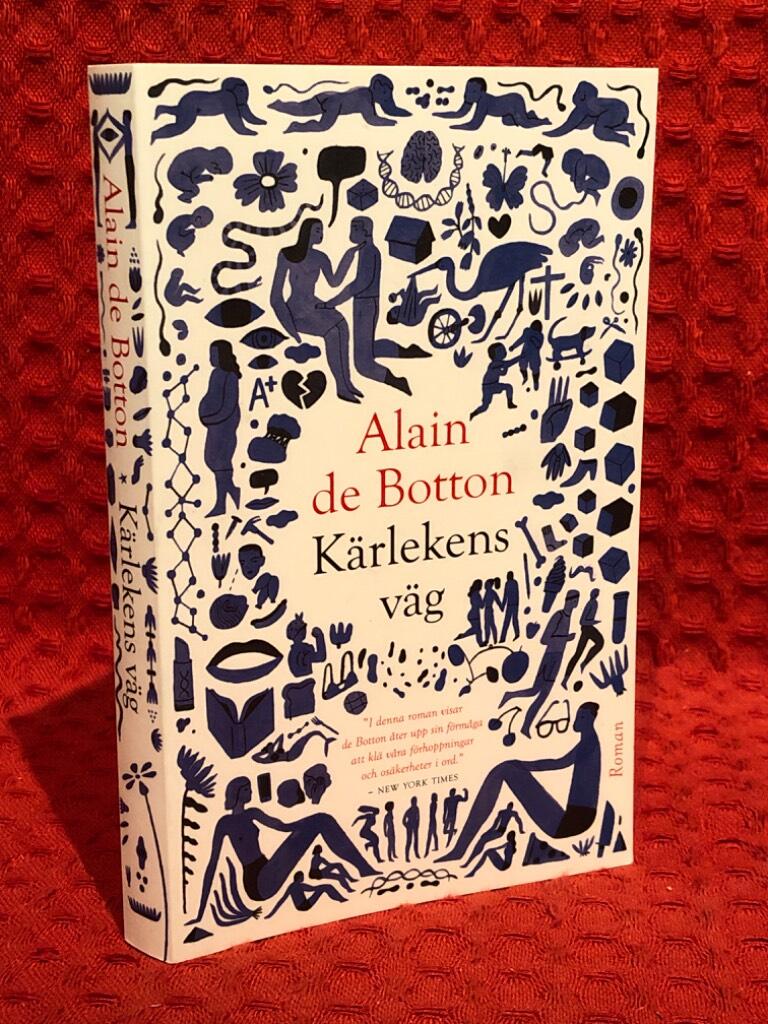Kärlekens väg av Alain de Botton - omslag