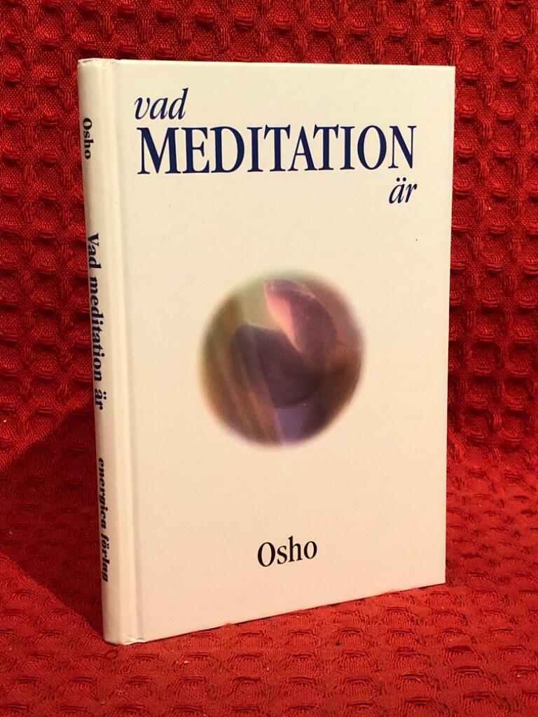 Vad meditation är av Osho - omslag