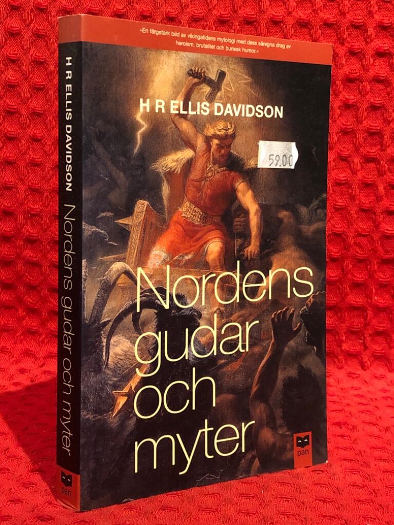 Nordens gudar och myter av Hilda R. Ellis Davidson - omslag