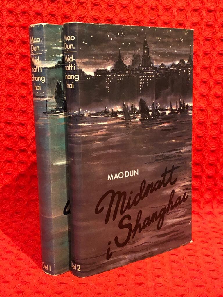Midnatt i Shanghai 1-2 av Dun Mao - omslag