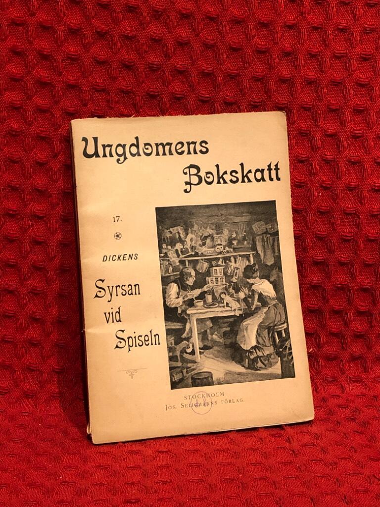 Syrsan vid spiseln av Charles Dickebs - omslag