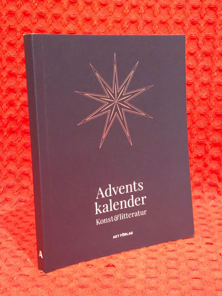 Adventskalender Konst & litteratur av Mamma Andersson - omslag