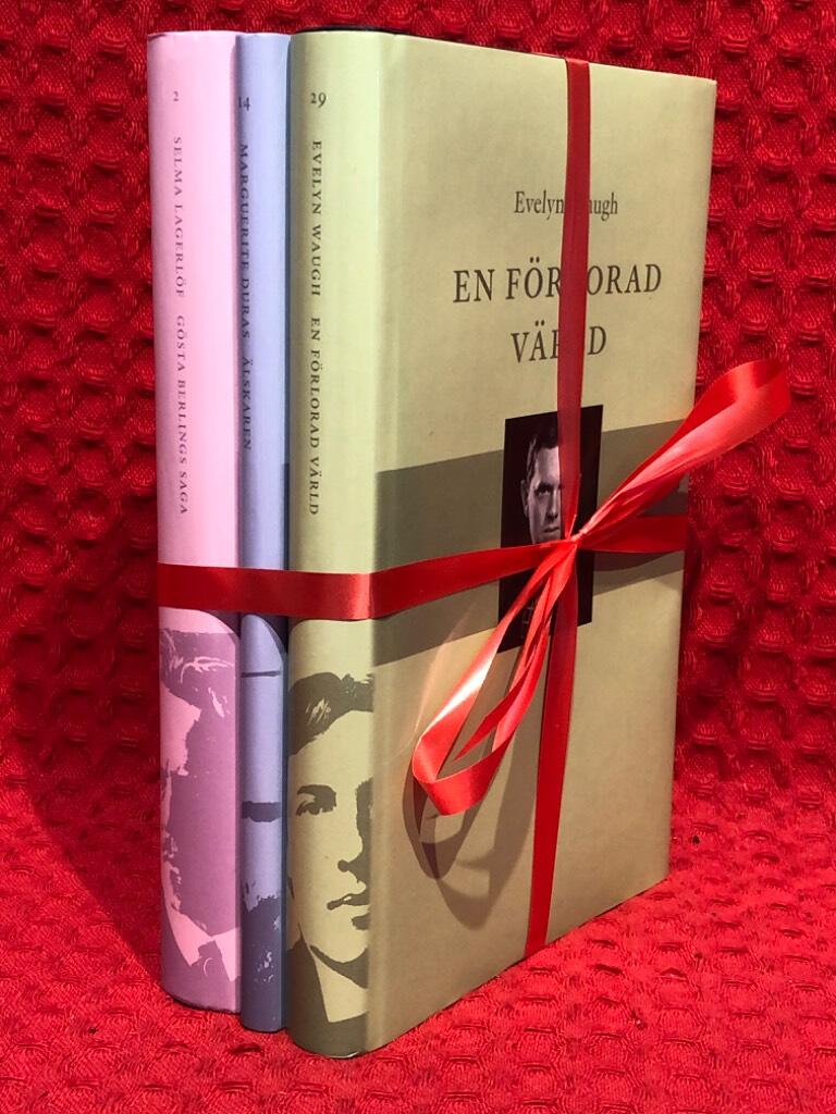 Bokpaket: 3st klassiker av Marguerite Duras Selma Lagerlöf - omslag