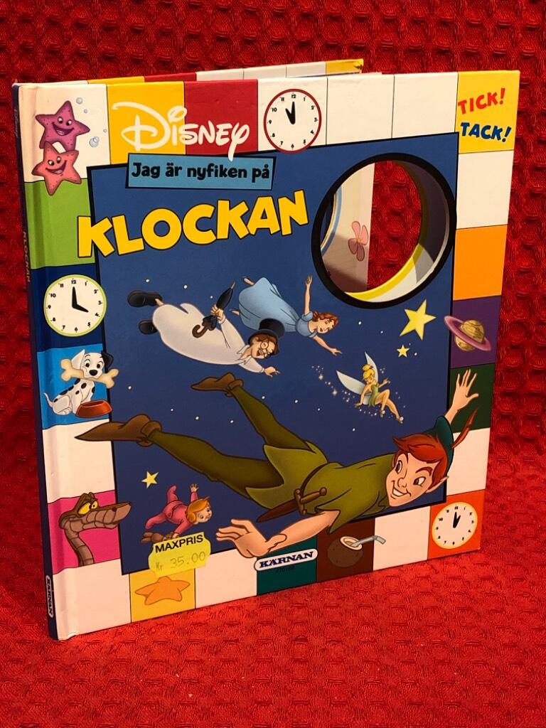 Jag är nyfiken på klockan av Disney - omslag